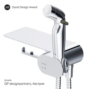 Гигиенический душ Am.Pm Like F0202600, со смесителем, хром