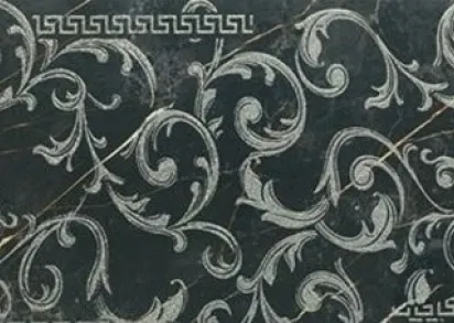 Керамогранит 18146-0168 1320 NEGRO DECOR ROMA 48x128