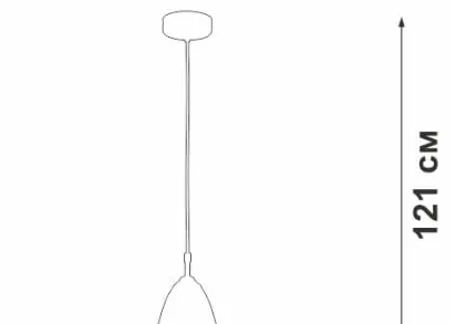 Подвесной светильник Vitaluce V2962-1/1S