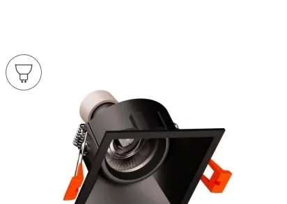 Встраиваемый светильник 6063 POINT-S Twist (RAL9005 — GU10) 0830401