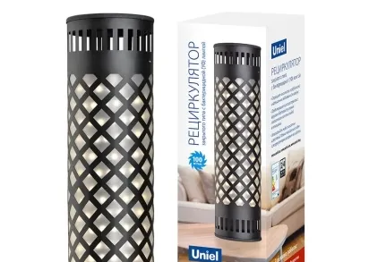 Ультрафиолетовый бактерицидный рециркулятор Uniel UDG-V100A UVCB/4000K D01 Black UL-00007821