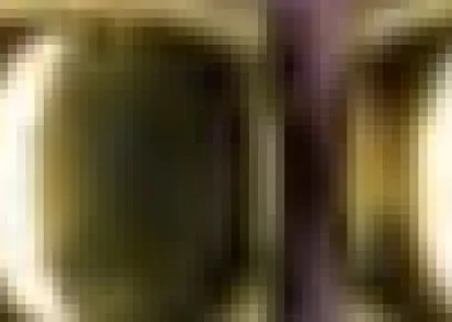 Плитка 2011325 Бордюр Бусинка золото 1.3х25