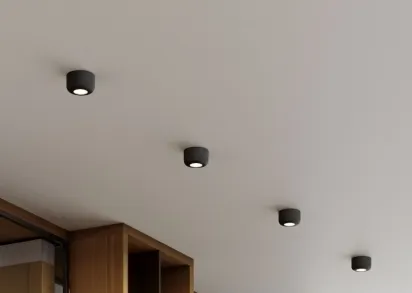 Встраиваемый светодиодный светильник Elektrostandard Onde 25088/LED 7W 4000K черный a064200