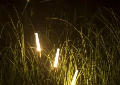 Уличный светодиодный светильник Odeon Light Nature Canna 7020/4GA