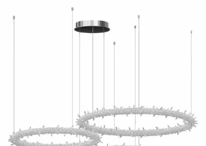 Подвесной светодиодный светильник Kink Light Лиам 07875-80+60,02(4000K)