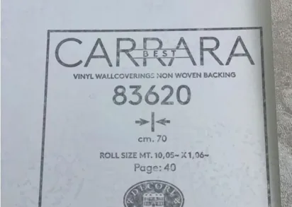 Обои Decori & Decori Carrara Best 83620