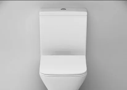 Напольный унитаз-компакт Am.Pm Gem C908601SC, безободковый, с сиденьем микролифт, белый