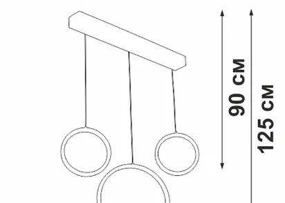 Подвесной светильник Vitaluce V3050-0/3S