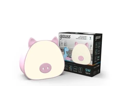 Настольный светодиодный детский ночник Gauss NN7034