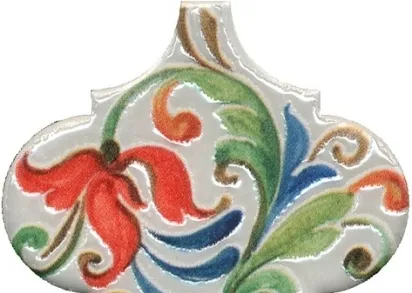 Плитка VT/A582/65000 Арабески Тоскана 6 глянцевый 6,5x6,5