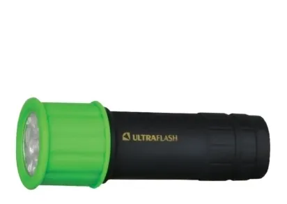 Ручной светодиодный фонарь Ultraflash Active от батареек 98х30 35 лм LED15001-C 10481