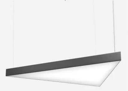 Подвесной светодиодный светильник Siled Trigon 7371227