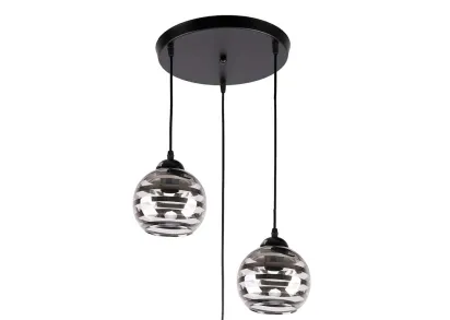 Подвесной светильник ЭкономСвет 10247/3BK SM+CL