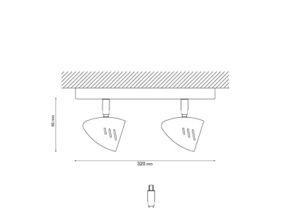 Спот Lucia Tucci Punto 193.2 Grigio