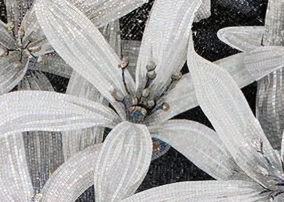 Плитка Декор Апрель черный-2 25х50