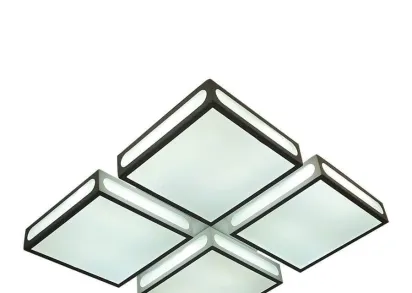 Потолочный светодиодный светильник Ambrella light Orbital Crystal Sand FS1888 WH/SD 144W 4200K D520*