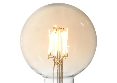 Лампа светодиодная Е27 6W 2200K янтарная GF-L-2106