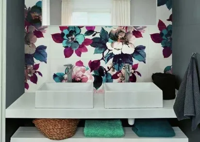 Плитка M1A8 Eclettica Purple Struttura Diamond 3D Rett 40x120