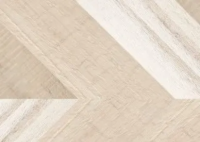 Пробковый пол CORKSTYLE Chevron Chevron Creme (Замковое соединение)