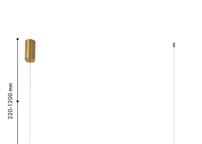 Подвесной светодиодный светильник Favourite Pulser 4489-1P