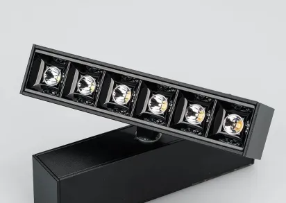 Трековый светодиодный светильник для магнитного шинопровода Arlight Mag-Laser-Fold-45-S160-6W Day4000 026971