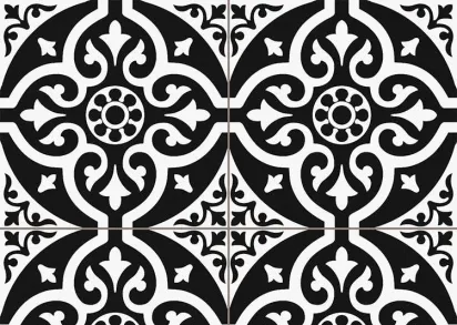 Керамогранит Chester Black Pre 45x45