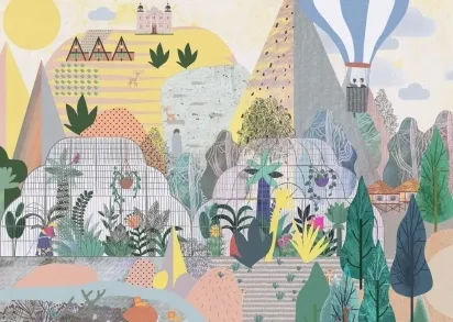 Фрески Wall Street For Kids 22687