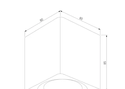 Потолочный светодиодный светильник Elektrostandard Matrix 25051/LED a065287