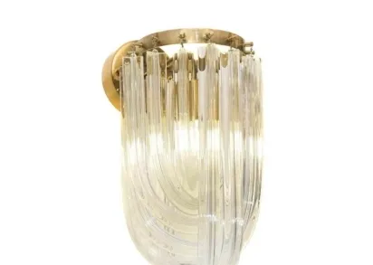 Настенный светильник Lumina Deco Weddini LDW 6001-3 GD+CL