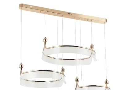 Подвесной светодиодный светильник Kink Light Риваль 08045-80+60+50+40,37