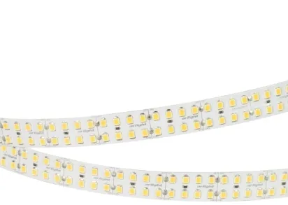 Светодиодная лента Arlight 24W/m 320LED/m 2835SMD холодный белый 5M 031369