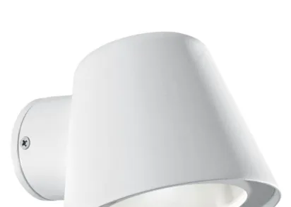 Уличный настенный светильник Ideal Lux Gas AP1 Bianco 091518