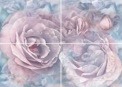 Плитка Serenity Панно P4D688 60х40 (комплект 4шт)