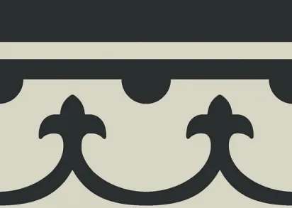 Плитка PT02471 PASION NEGRO CENEFA 20x20