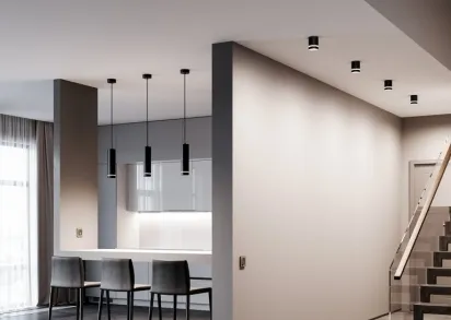 Подвесной светодиодный светильник Elektrostandard Topper DLR023 12W 3000K черный матовый a063930