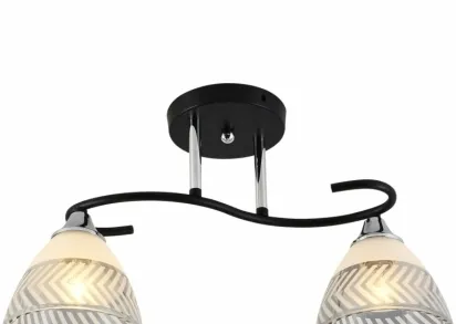 Потолочный светильник Reluce 11391-0.3-02B BK+CR