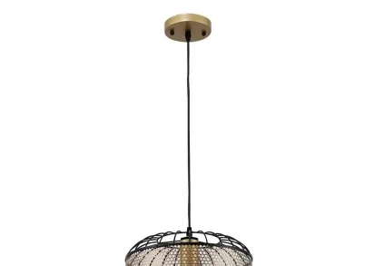 Подвесной светильник ЭкономСвет 30138/1MBK+GD