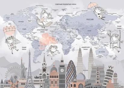 Фрески Wall Street For Kids 23947