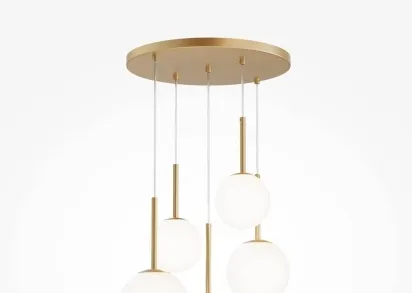 Подвесная люстра Maytoni Basic form MOD321PL-05G1