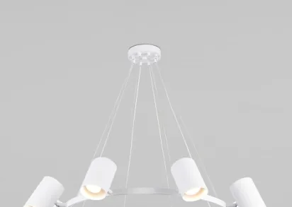 Подвесная люстра Eurosvet Splay 70147/8 белый