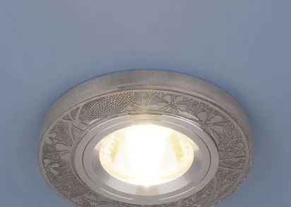 Встраиваемый светильник Elektrostandard 8096 MR16 SL серебро a032386