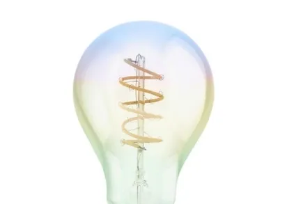 Лампа светодиодная диммируемая Eglo E27 4W 2000К разноцветная 110205