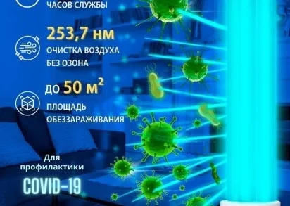 Лампа ультрафиолетовая бактерицидная Uniel E27 15W прозрачная ESL-PLD-15/UVCB/E27/CL UL-00007270