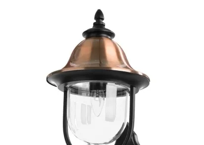 Уличный настенный светильник Arte Lamp Barcelona A1481AL-1BK
