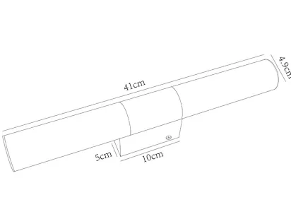 Подсветка для зеркал Arte Lamp Callisto A2828AP-1AB