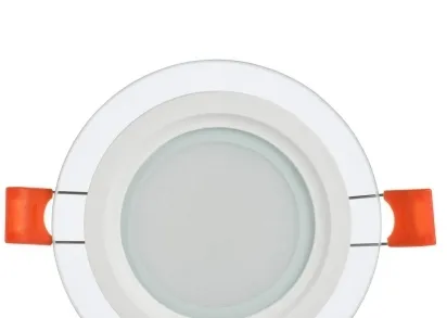 LIGHTING Светильник светодиодный ДВО 1620 со стеклом круг 6Вт 3000К IP20 IEK LDVO0-1620-06-3000-K01