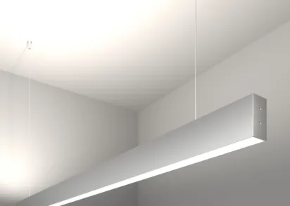 Подвесной линейный светодиодный светильник Elektrostandard LS-01-2-128-6500-MS a040075