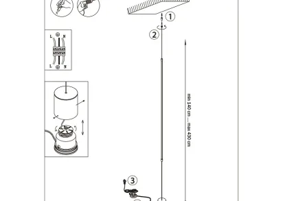 Торшер Lightstar Undine 738627