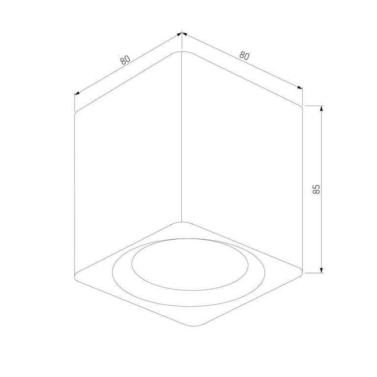 Потолочный светодиодный светильник Elektrostandard Matrix 25051/LED a065287