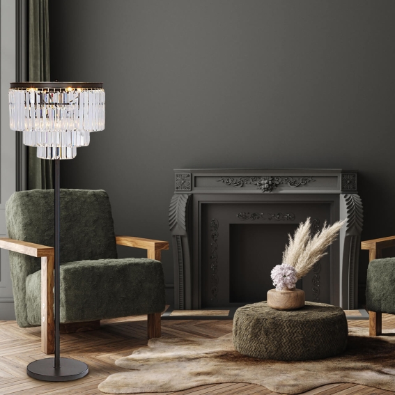 Торшер Divinare Nova 3001/01 PN-6